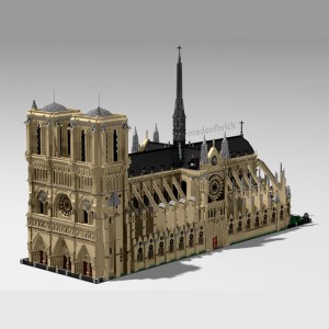 Notre Dame Cathedral LEGO© MOC