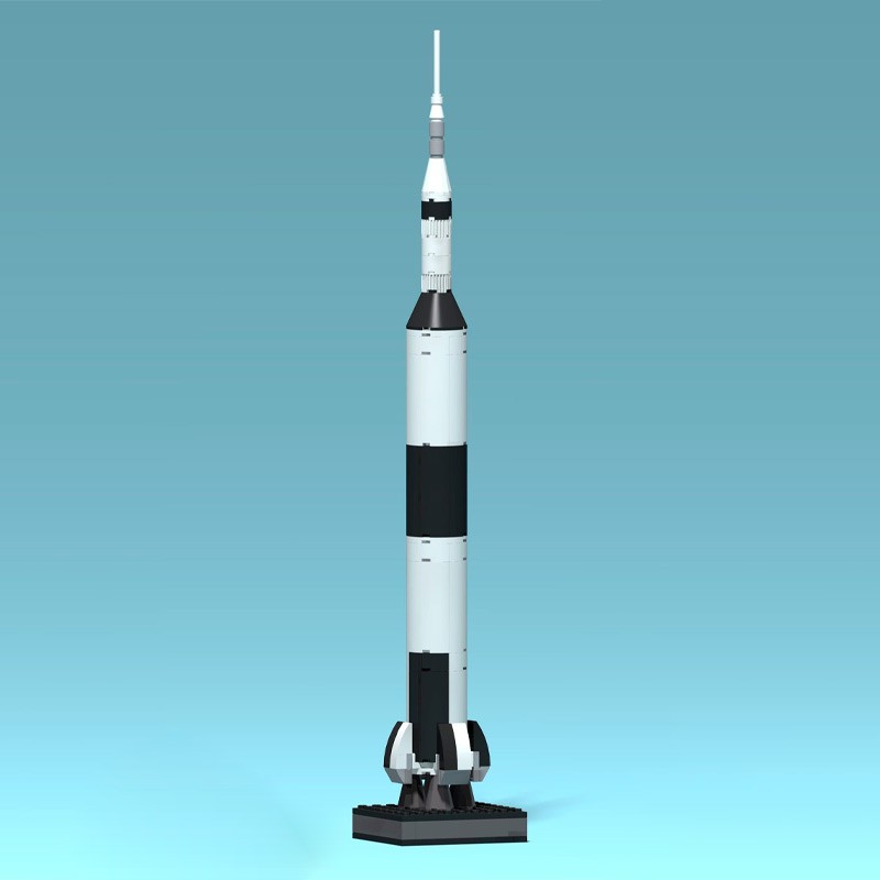 Mini Rocket Kit Saturn V LEGO® MOC